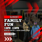 SUNDAY FAMILY FUN SESSION 1:30PM - 4:30PM - 2025