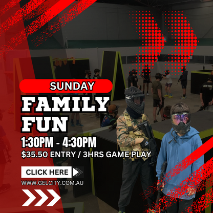 SUNDAY FAMILY FUN SESSION 1:30PM - 4:30PM - 2024